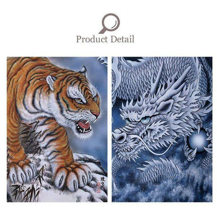 Mystical Adventure: Twilight Serpent & Regal Creature 1000-Piece Puzzle