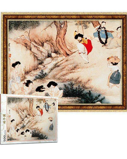 Korean Heritage Puzzle Adventure - Celebrate Art and Tradition