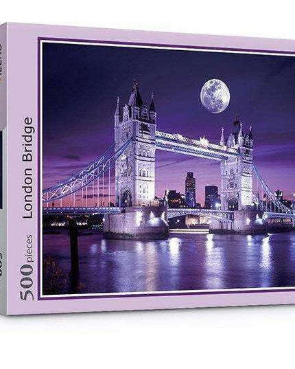 Sustainable 500-Piece Puzzle Featuring London's Iconic Tower Bridge