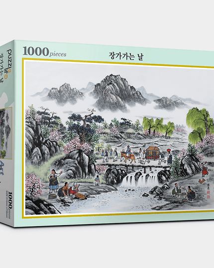 Korean Wedding Legacy Puzzle - Cultural Journey Experience Kit