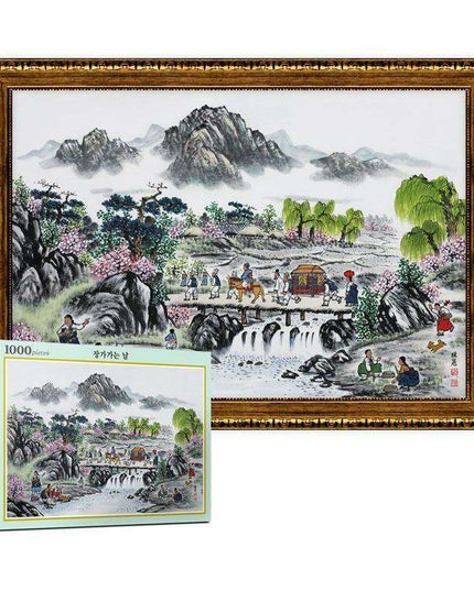 Korean Wedding Legacy Puzzle - Cultural Journey Experience Kit