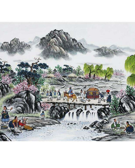 Korean Wedding Legacy Puzzle - Cultural Journey Experience Kit