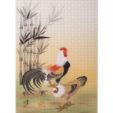 Tranquil Dawn 1000-Piece Jigsaw Puzzle Set with Poster and Preservation Lacquer