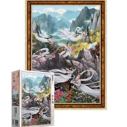 Whimsical Wonders: The Oriental Fairy 1000-Piece Jigsaw Puzzle Adventure