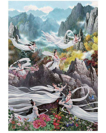 Whimsical Wonders: The Oriental Fairy 1000-Piece Jigsaw Puzzle Adventure