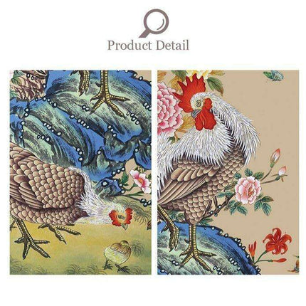 Peony Paradise and Poultry Puzzle Adventure - 1000 Pieces