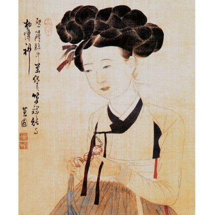 Korean Masterpiece: Shin Yun bok's 150-Piece Art Puzzle