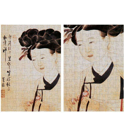 Korean Masterpiece: Shin Yun bok's 150-Piece Art Puzzle