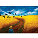 "Wheatfield with Crows" 1000-Piece Artistic Jigsaw Puzzle for Inspiring Creativity