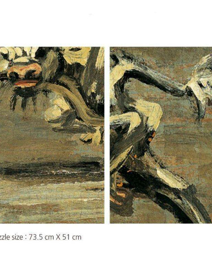 Tranquil Artistry: Lee Jung Seob's White Ox 1000-Piece Korean Puzzle for Relaxation