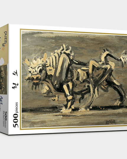 Lee Jung Seob's White Ox Art Puzzle: 500 Pieces of Creative Challenge