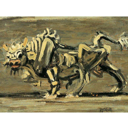 Lee Jung Seob's White Ox Art Puzzle: 500 Pieces of Creative Challenge