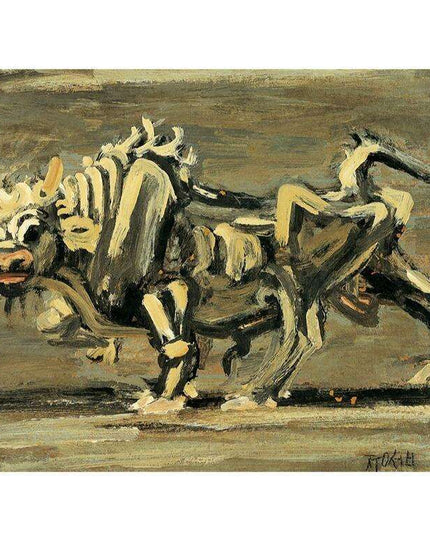 Lee Jung Seob's White Ox Art Puzzle: 500 Pieces of Creative Challenge