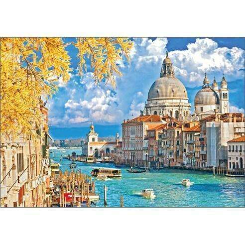 "Serene Venice Escape" 2000-Piece Mindful Jigsaw Puzzle for Engaging Solving - PuzzleKorea