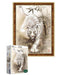 Majestic White Tiger 500-Piece Jigsaw Puzzle - Premium Quality for Ultimate Enjoyment