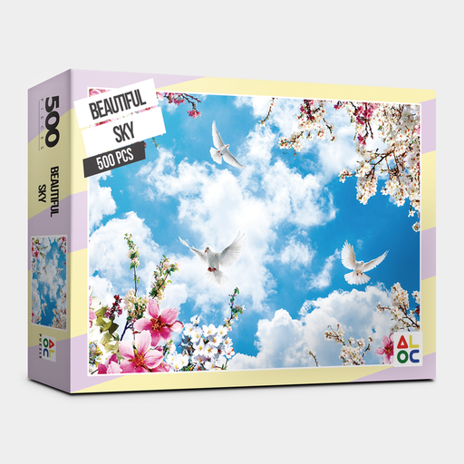 Tranquil Sky Serenity 500-Piece Jigsaw Puzzle