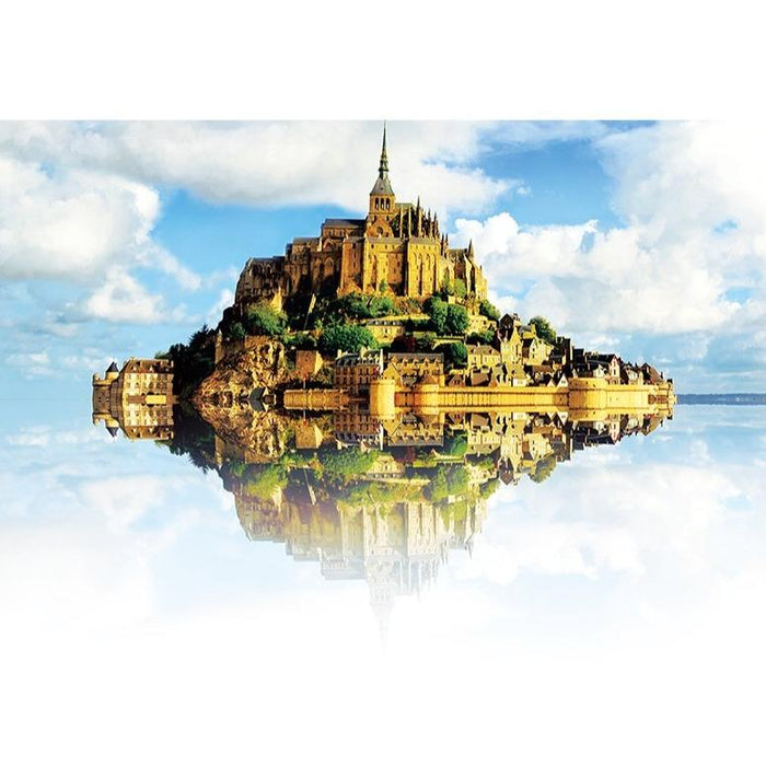Tranquil Quest: Le Mont Saint Michel 2 1000-Piece Jigsaw Puzzle for Serenity and Fun