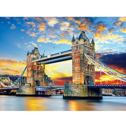London Tower Bridge 500-Piece Jigsaw Puzzle: A Korean Artistry Challenge for Puzzle Enthusiasts