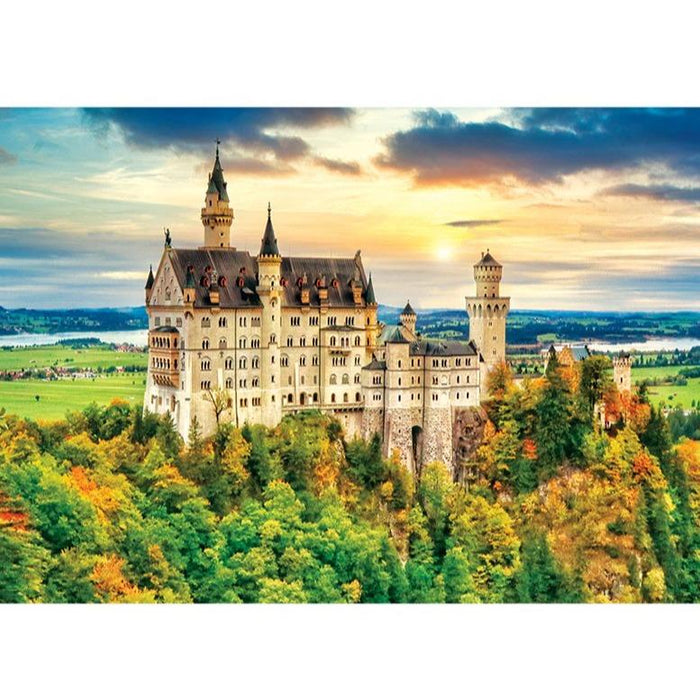 Enchanting Neuschwanstein Castle 1000-Piece Jigsaw Puzzle Set