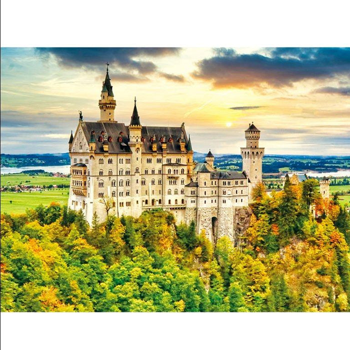 Neuschwanstein Castle Jigsaw Puzzle - A Captivating Challenge for Puzzle Aficionados