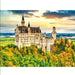 Enchanting Neuschwanstein Castle 500-Piece Jigsaw Puzzle - A Captivating Challenge for Puzzle Aficionados