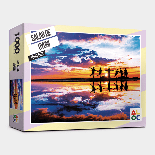 Salar de Uyuni Serenity 1000-Piece Puzzle - Tranquil Oasis Edition