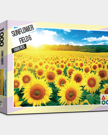 Sunflower Oasis 1000-Piece Jigsaw Puzzle - Luxury Edition