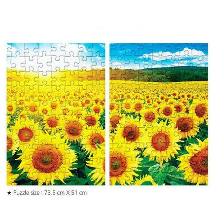 Sunflower Oasis 1000-Piece Jigsaw Puzzle - Luxury Edition