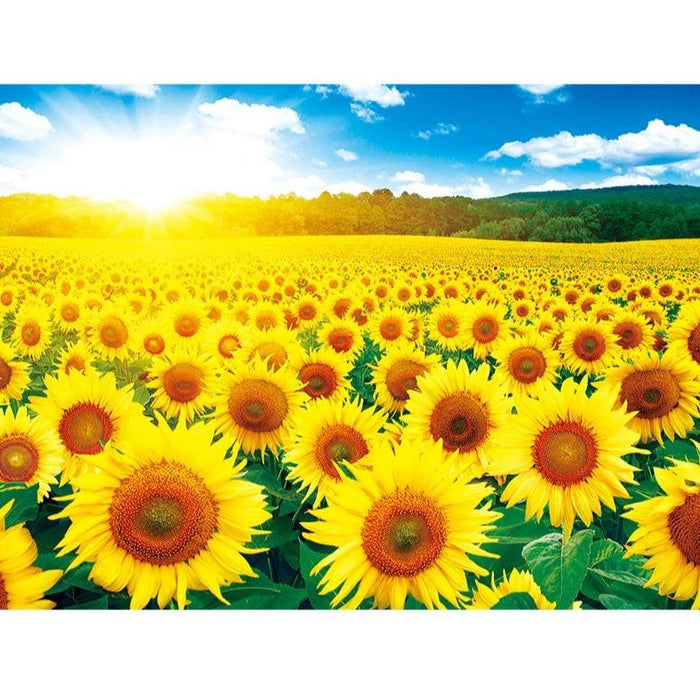 Tranquil Sunflower Haven 500-Piece Puzzle for an Enchanting Expedition
