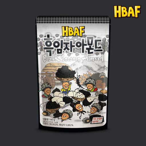 HBAF Black Sesame Almond 190g