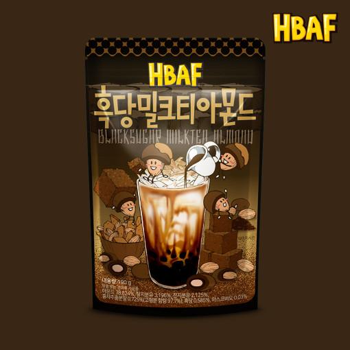 HBAF Brown Sugar Milk Tea Almond 190g
