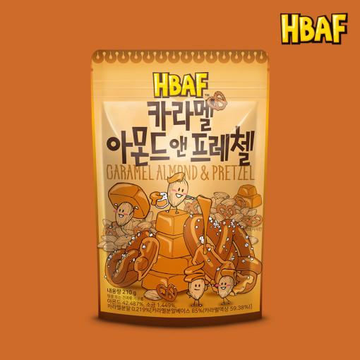 HBAF Caramel Almond & Pretzel Almond 210g