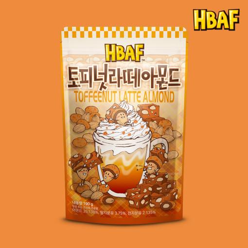 HBAF Toffee Nut Latte Almond 190g