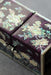 Korean Butterfly & Peony Lacquer Jewelry Box with Najeon Artisan Craftsmanship