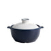 Crack-Resistant Korean Ceramic Cooking Pot - Blue, 16cm