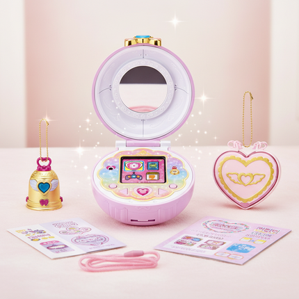 Magical Heart Wings Adventure Camera Toy with QR Games and Bell