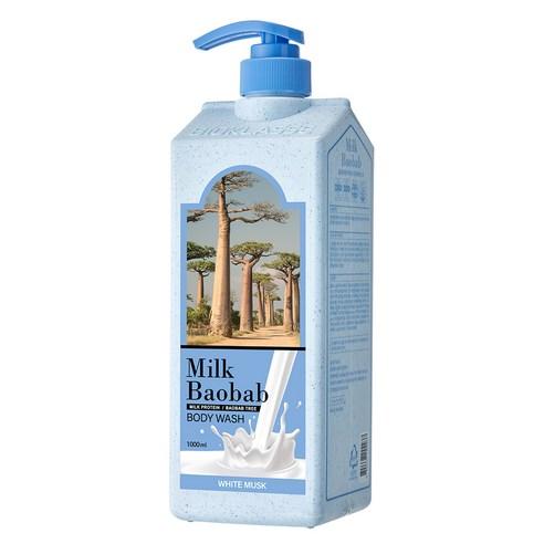 Luxurious Baobab Milk Body Wash Infused with White Musk - 1000ml