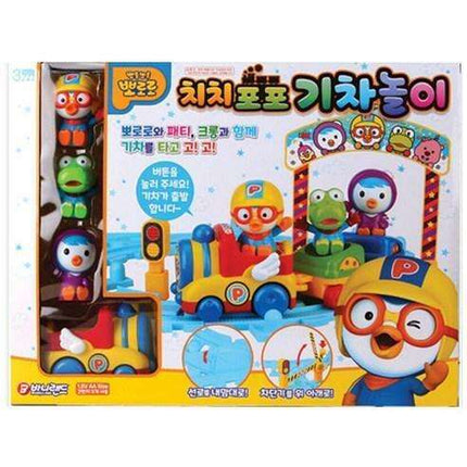 Pororo's Express Adventure Train Playset for Creative Exploration