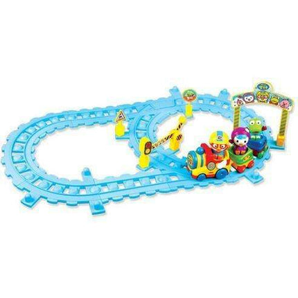 Pororo's Express Adventure Train Playset for Creative Exploration