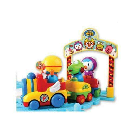 Pororo's Express Adventure Train Playset for Creative Exploration