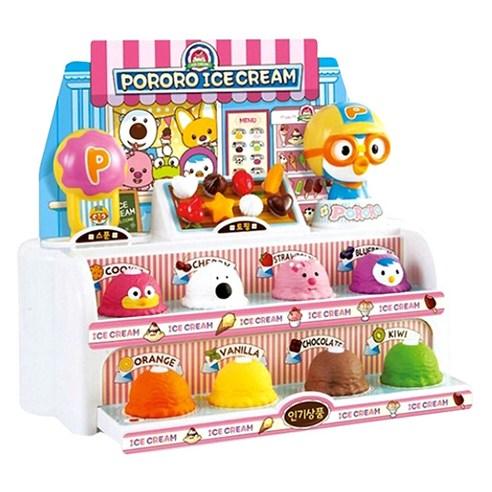 Whimsical Pororo & Friends Ice Cream Parlor Playset