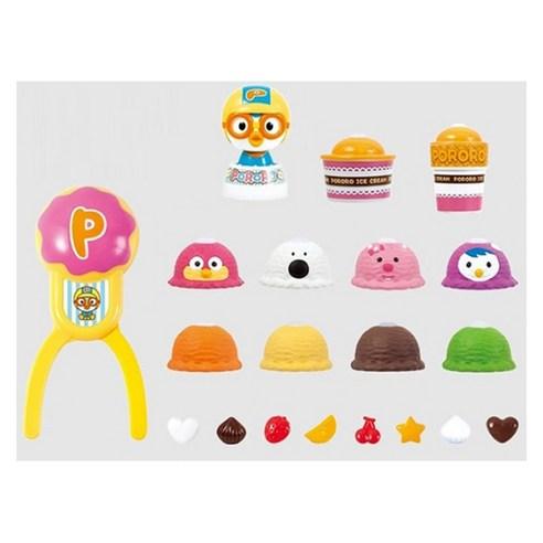 Whimsical Pororo & Friends Ice Cream Parlor Playset