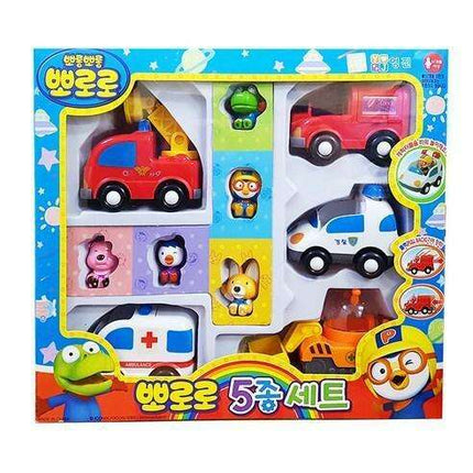 Pororo Adventure Friends Mini Vehicles Playset - Imagination Unleashed!
