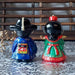 Korean Traditional Hanbok Wedding Doll Miniature Gift Set in Luxurious Packaging