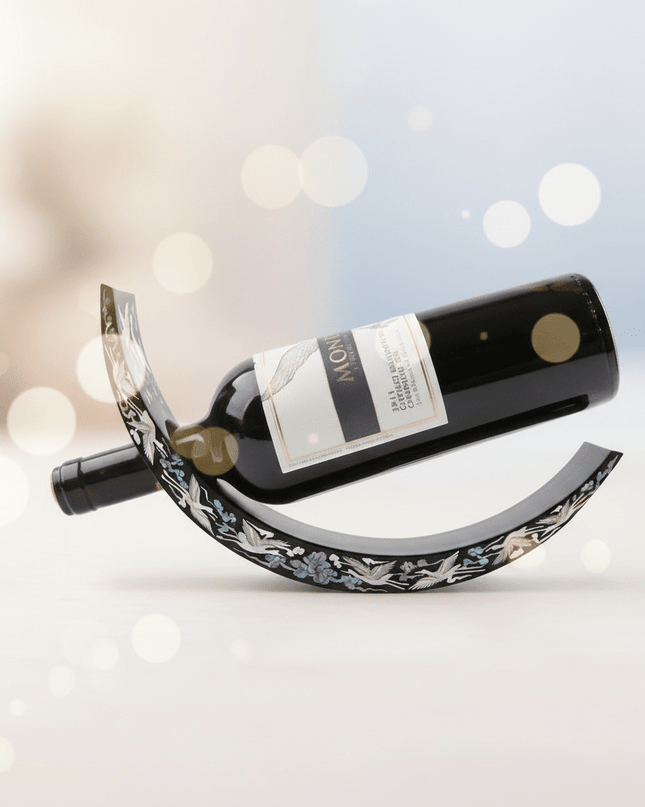 Korean Crane Wine Holder: A Fusion of Tradition and Elegance