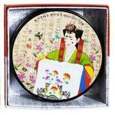 Korean Heritage Woman Art Coaster Collection - Timeless Charm