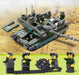 Cobra Commando ARMORED TROOPS Building Kit: 793pcs High-Quality Construction Set - Build and Play Set