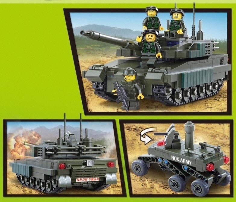 Cobra Commando ARMORED FORCES Construction Set: 793pcs High-Quality Building Blocks - Creative Play Kit