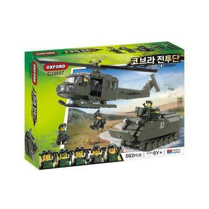 Cobra Combatant Tactical Expedition: 562-Piece Military Search Party Building Kit