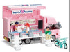Deluxe 420-Piece Ice Cream Truck Construction Set for Young Creators Aged 8+